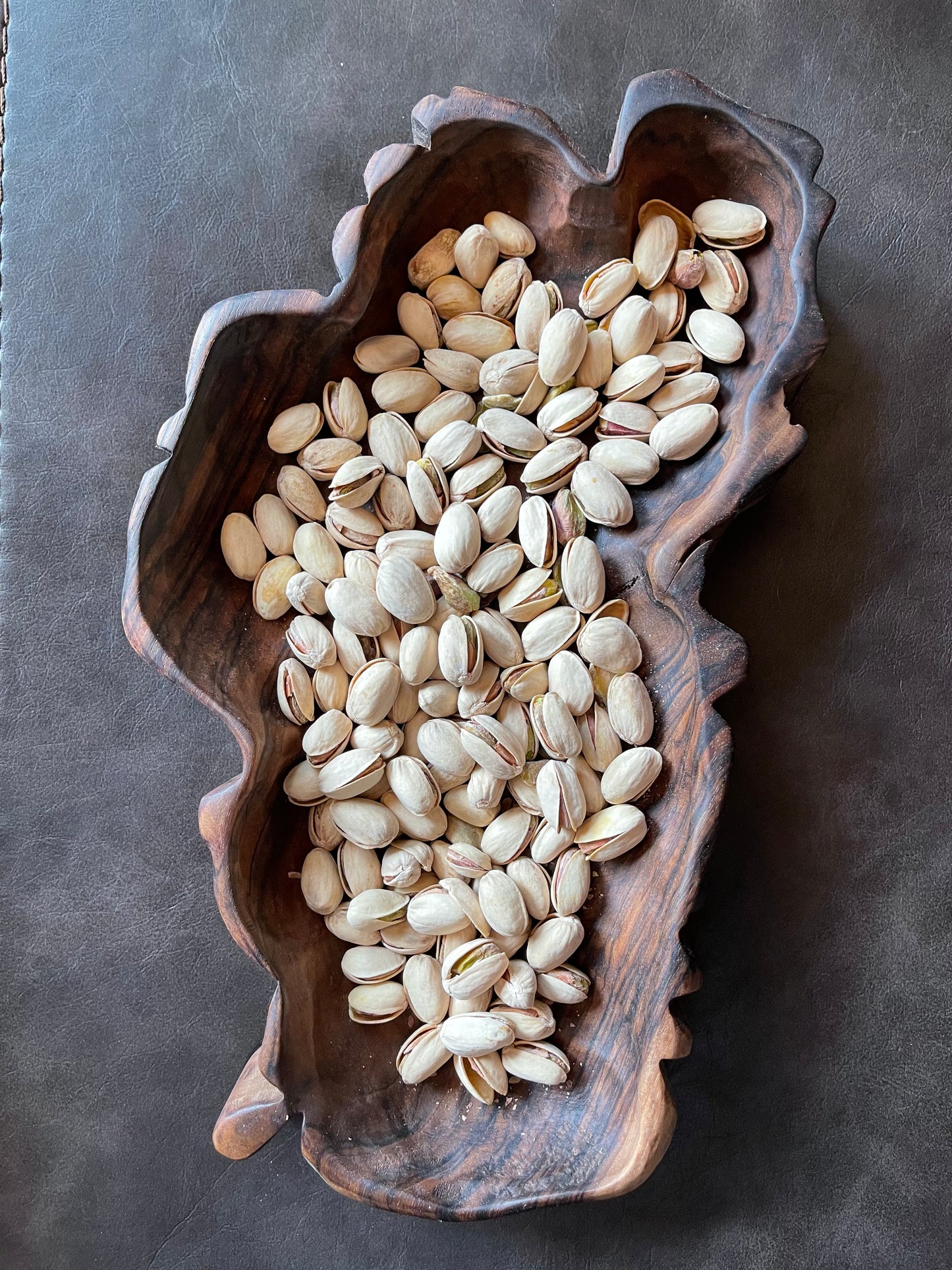 Handcrafted Lake Tahoe Bowl In Walnut Wood