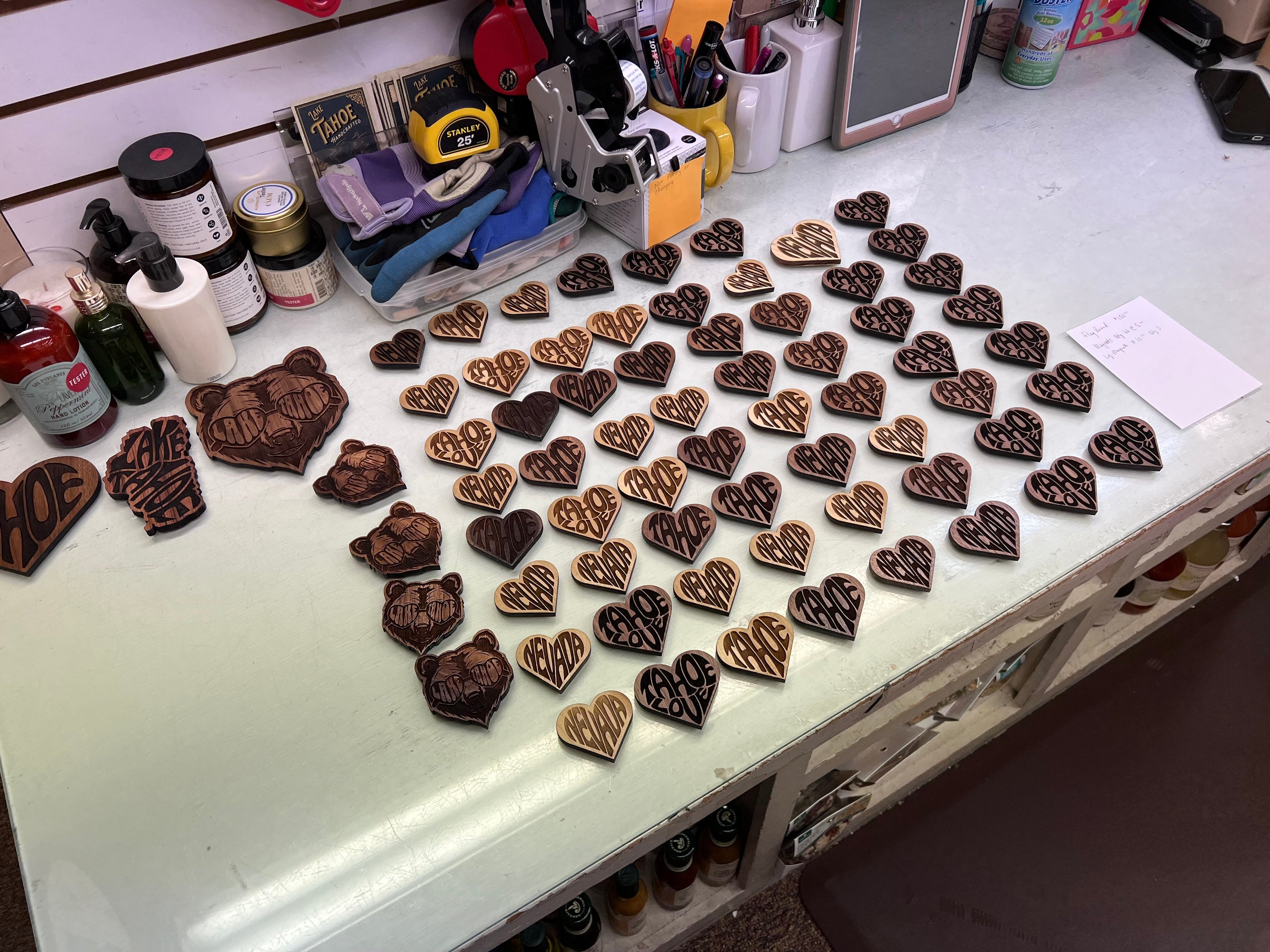 Lake Tahoe Magnets - Rustic Incline