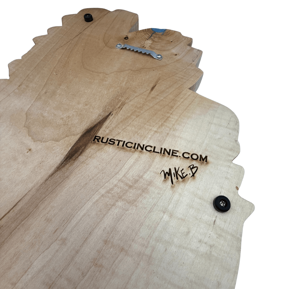 Lake Tahoe Charcuterie Board & Wall Art - Rustic Incline