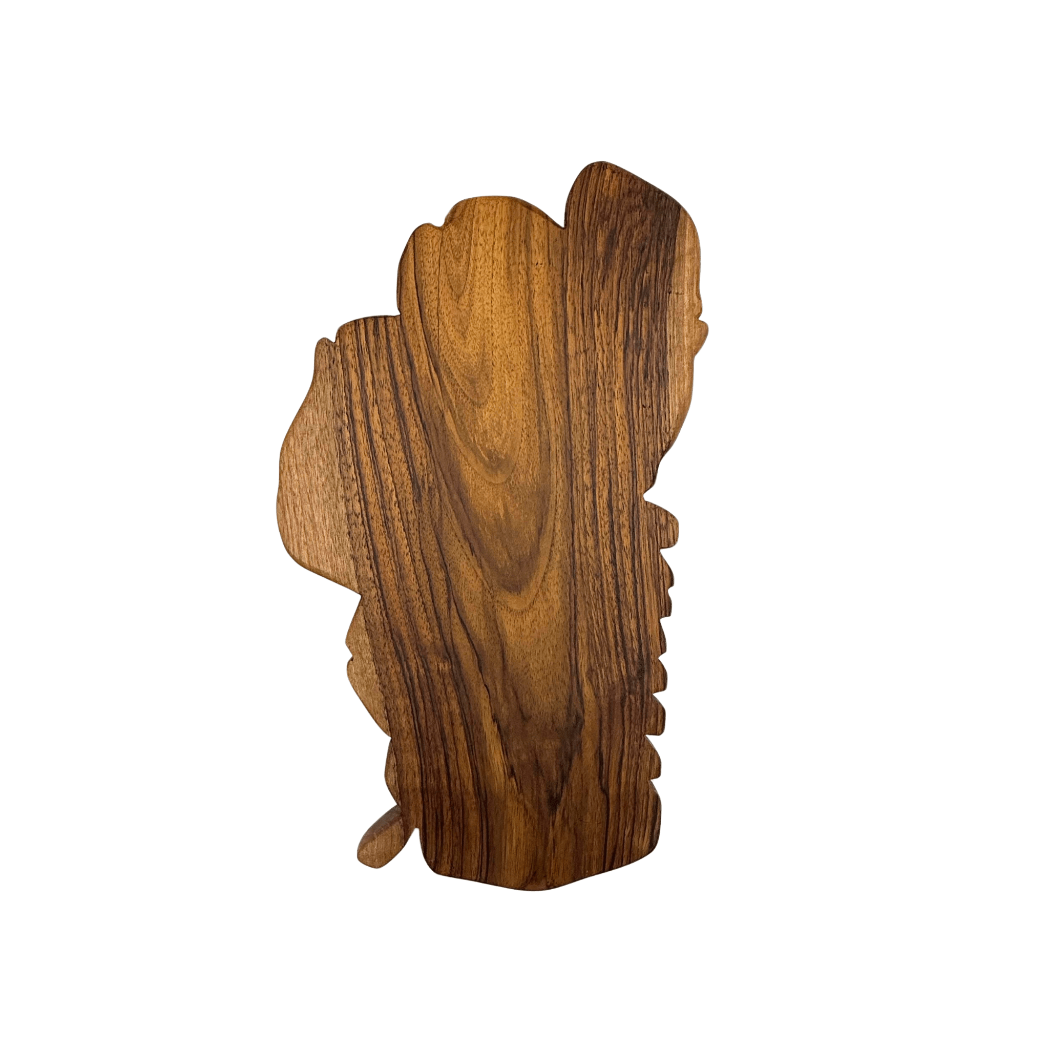 Lake Tahoe Walnut Charcuterie Board – Handcrafted Wood Art - Rustic Incline