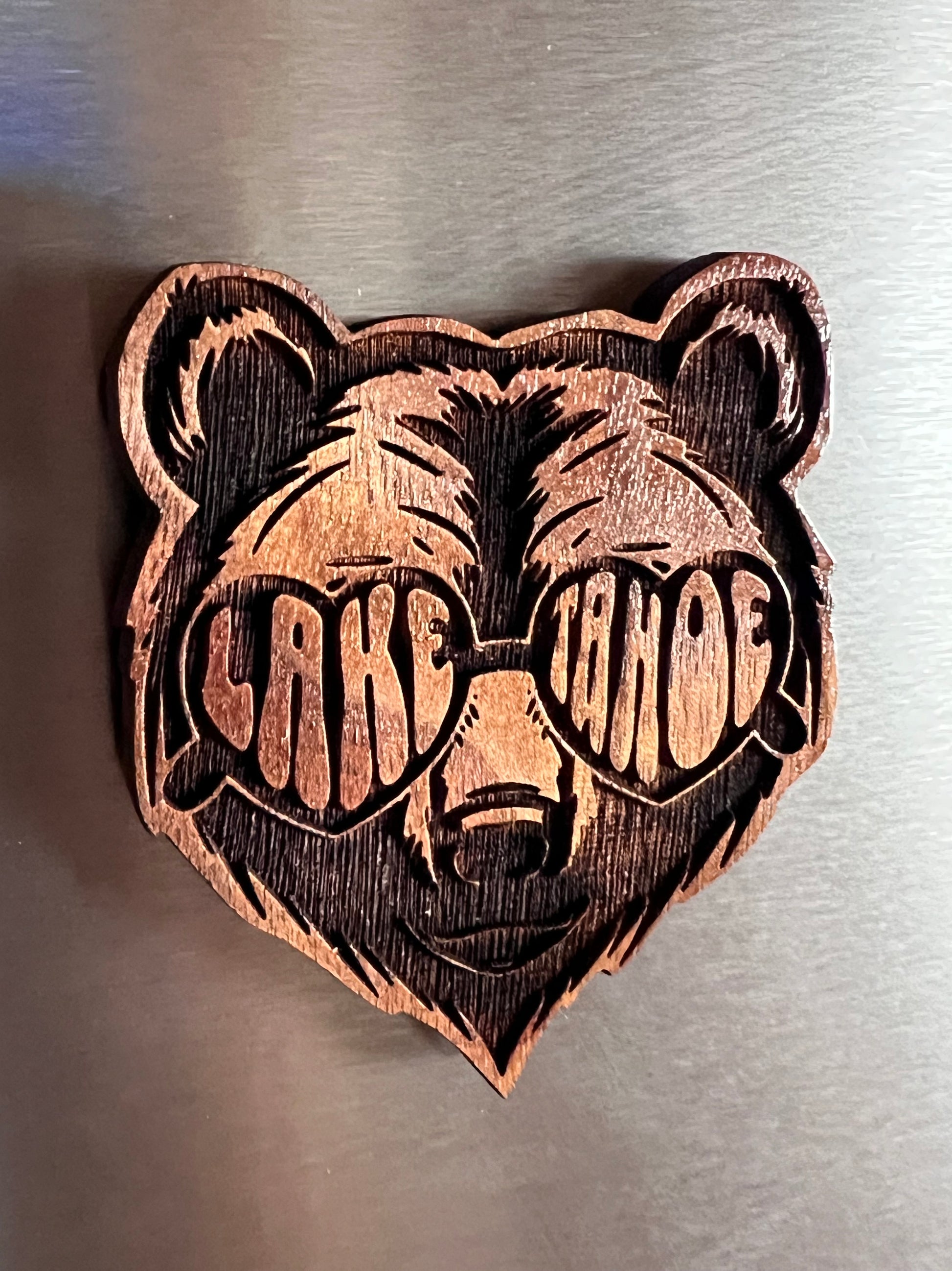 Bear face lake tahoe magnet