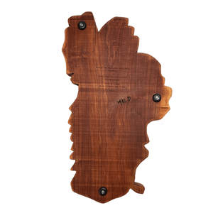 Lake Tahoe Charcuterie Board – Patagonian Rosewood (23" x 13")