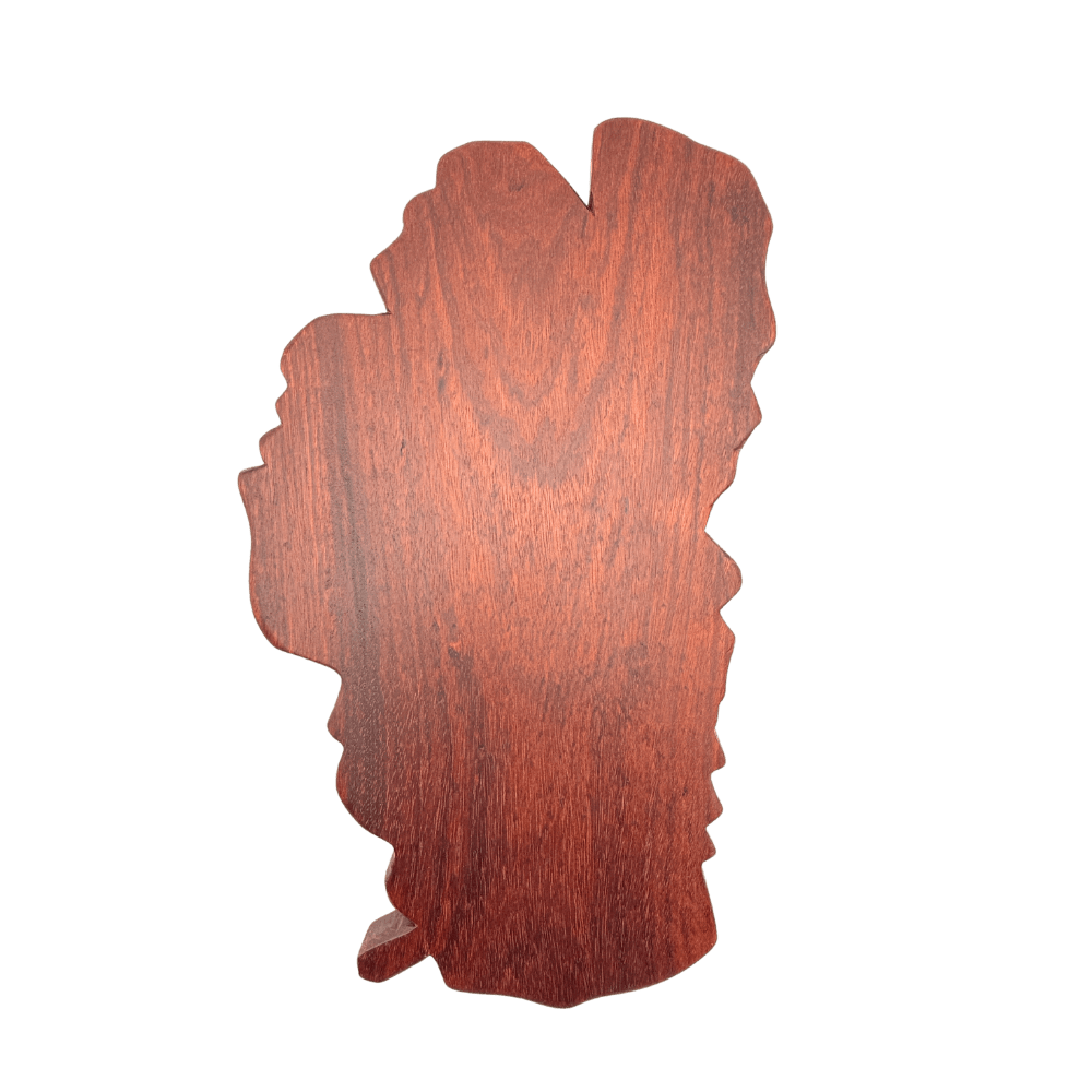 Lake Tahoe Charcuterie Board – Exotic Bloodwood (18" x 11") 🌲🧀