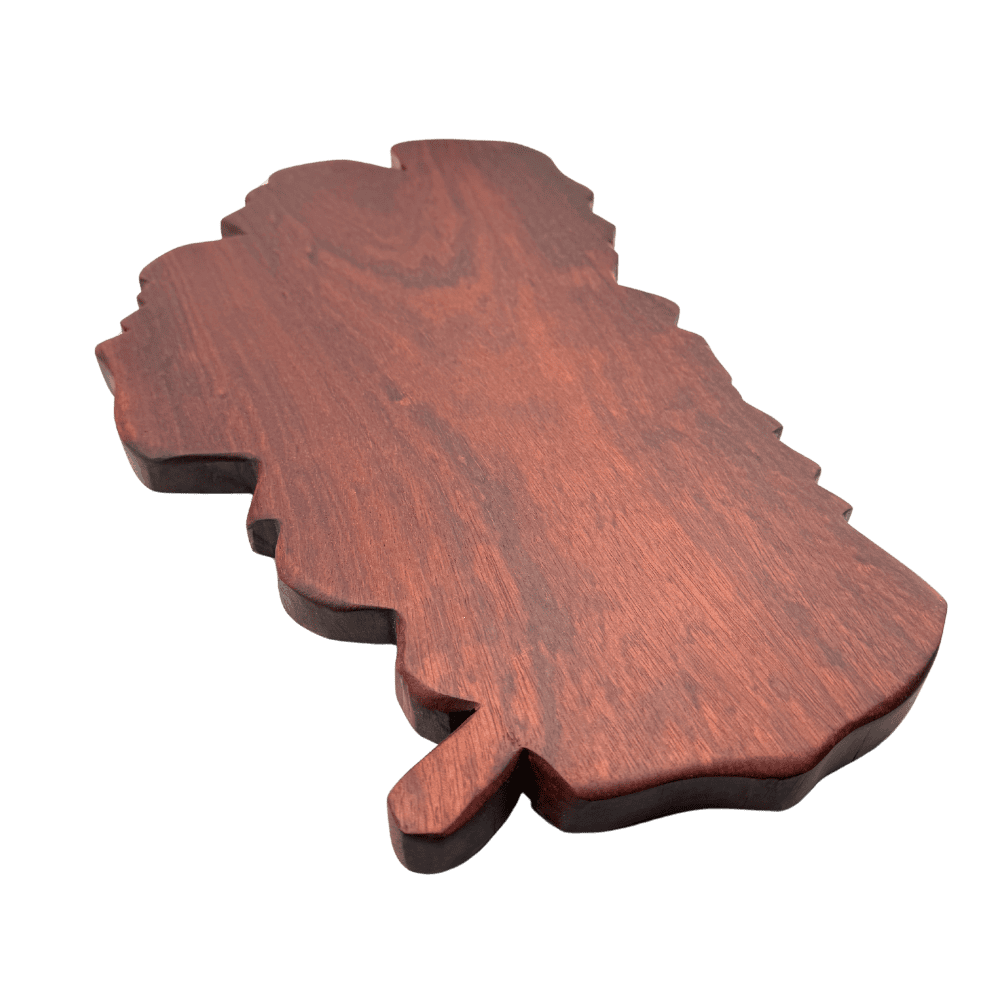 Lake Tahoe Charcuterie Board – Exotic Bloodwood (18" x 11") 🌲🧀