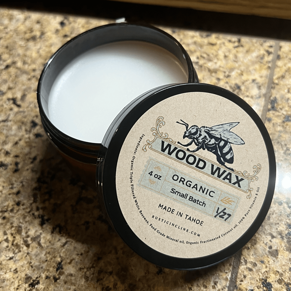 Organic Wood Wax - Rustic Incline